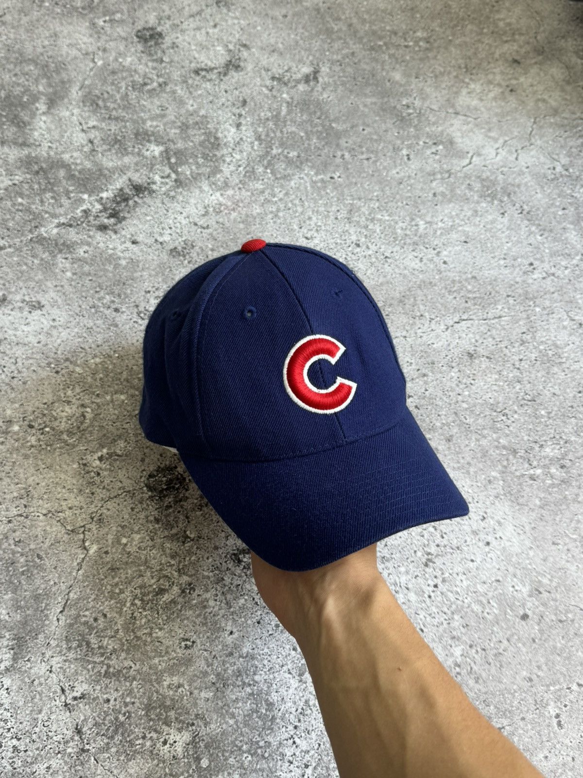 Puma × Vintage Vintage rare Puma Chicago cubs baseball cap hat Size ONE SIZE - 4 Thumbnail