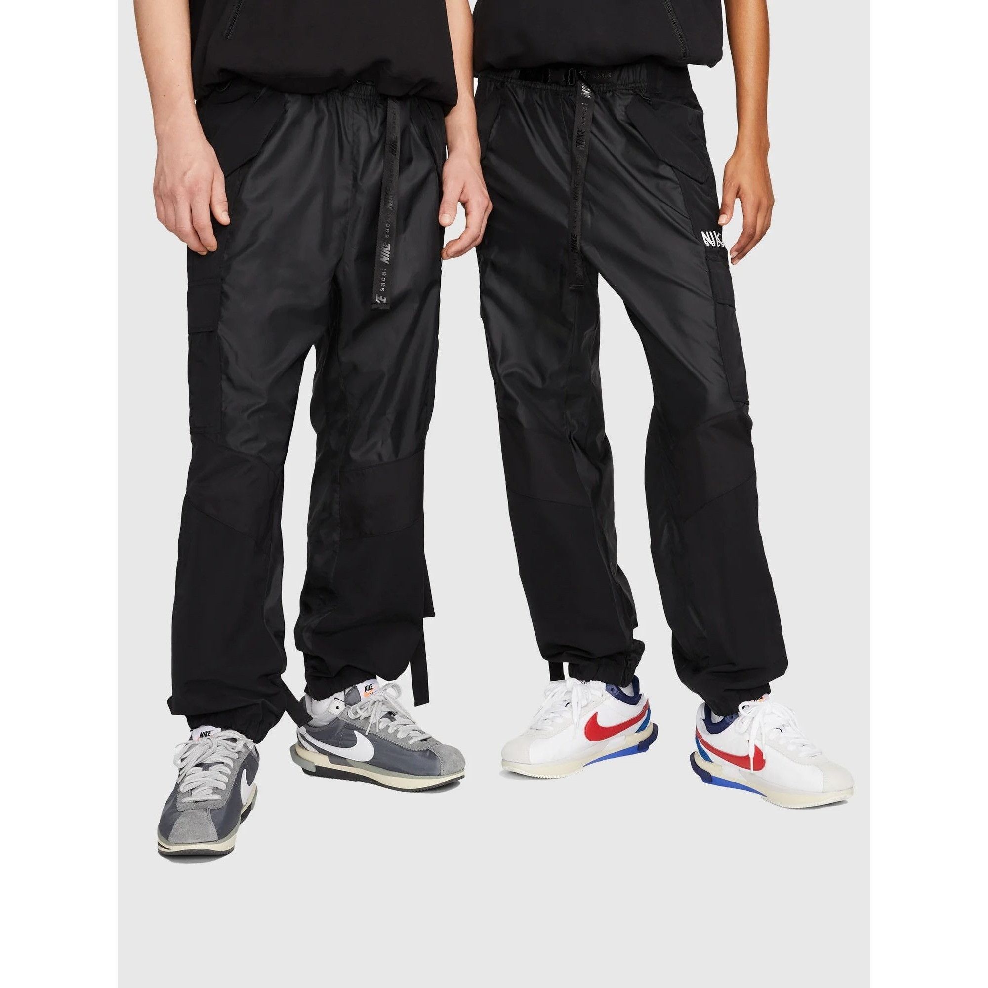 Nike × Sacai $300 NWT NIKE x SACAI BLACK TECH PANTS SZ XL Size US 36 / EU 52 - 1 Thumbnail