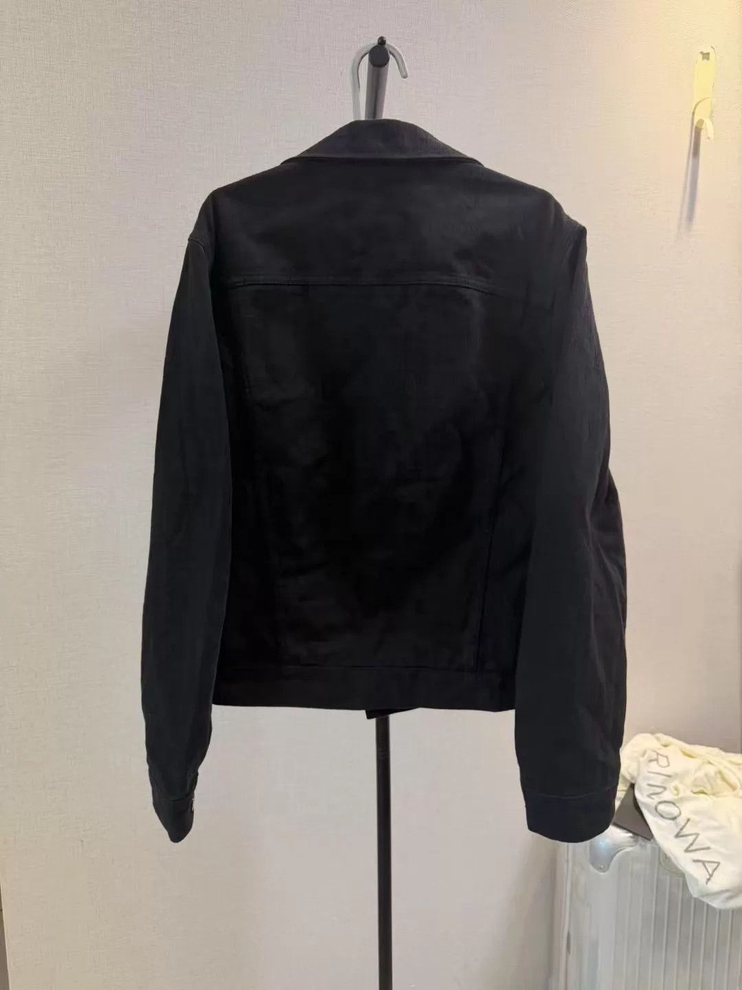 Louis Vuitton LOUIS VUITTON Monogram Denim Jacket Men's Black 44 Size US S / EU 44-46 / 1 - 2 Thumbnail