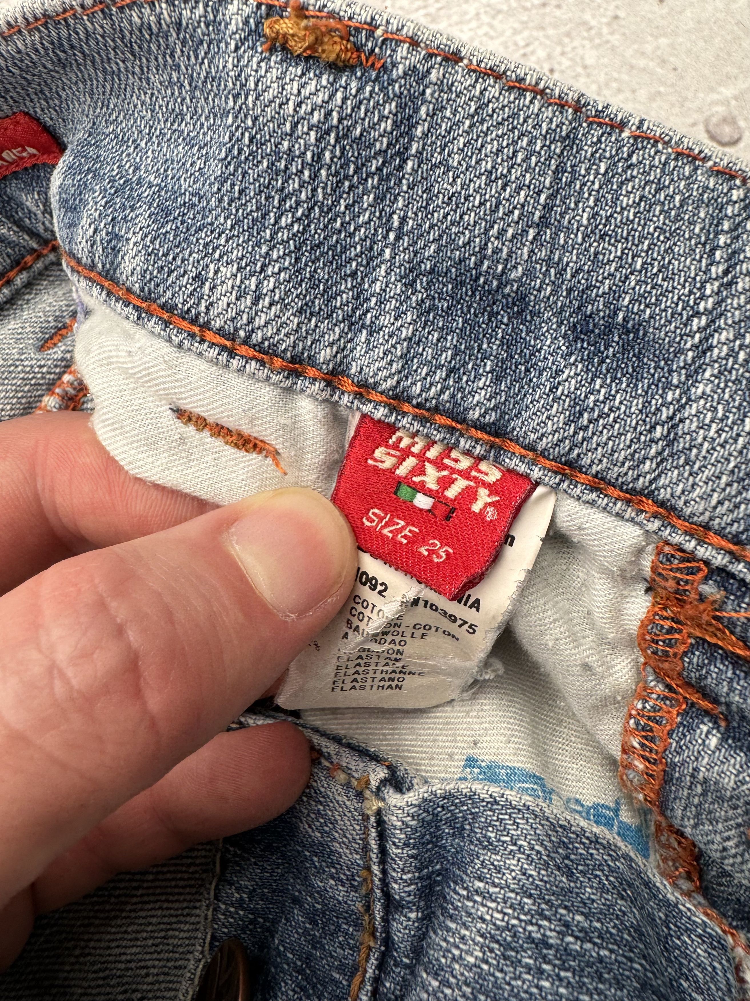 Japanese Brand × Miss Sixty × Vintage Miss Sixty Vintage Flared Cropped Jeans Size 25" / US 0 / IT 36 - 6 Thumbnail