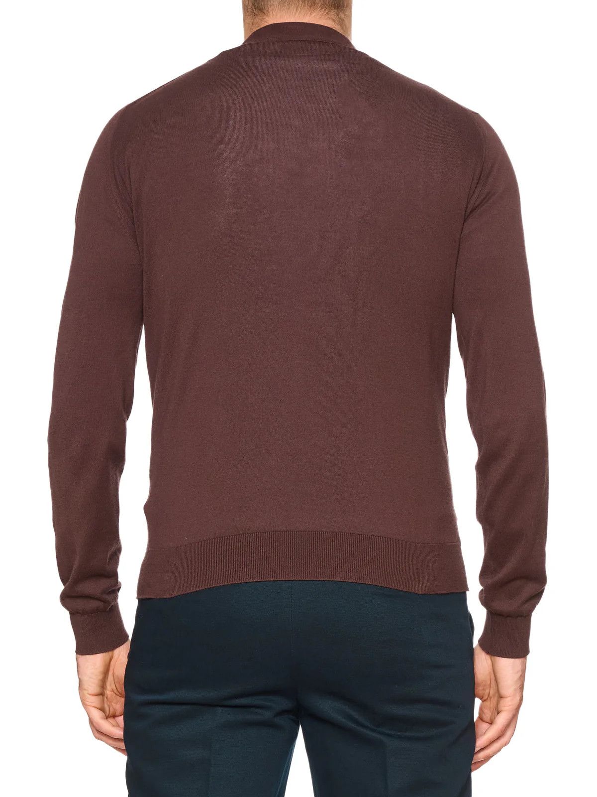 John Smedley JOHN SMEDLEY Bown Cotton Cardigan Sweater Size US M / EU 48-50 / 2 - 3 Thumbnail