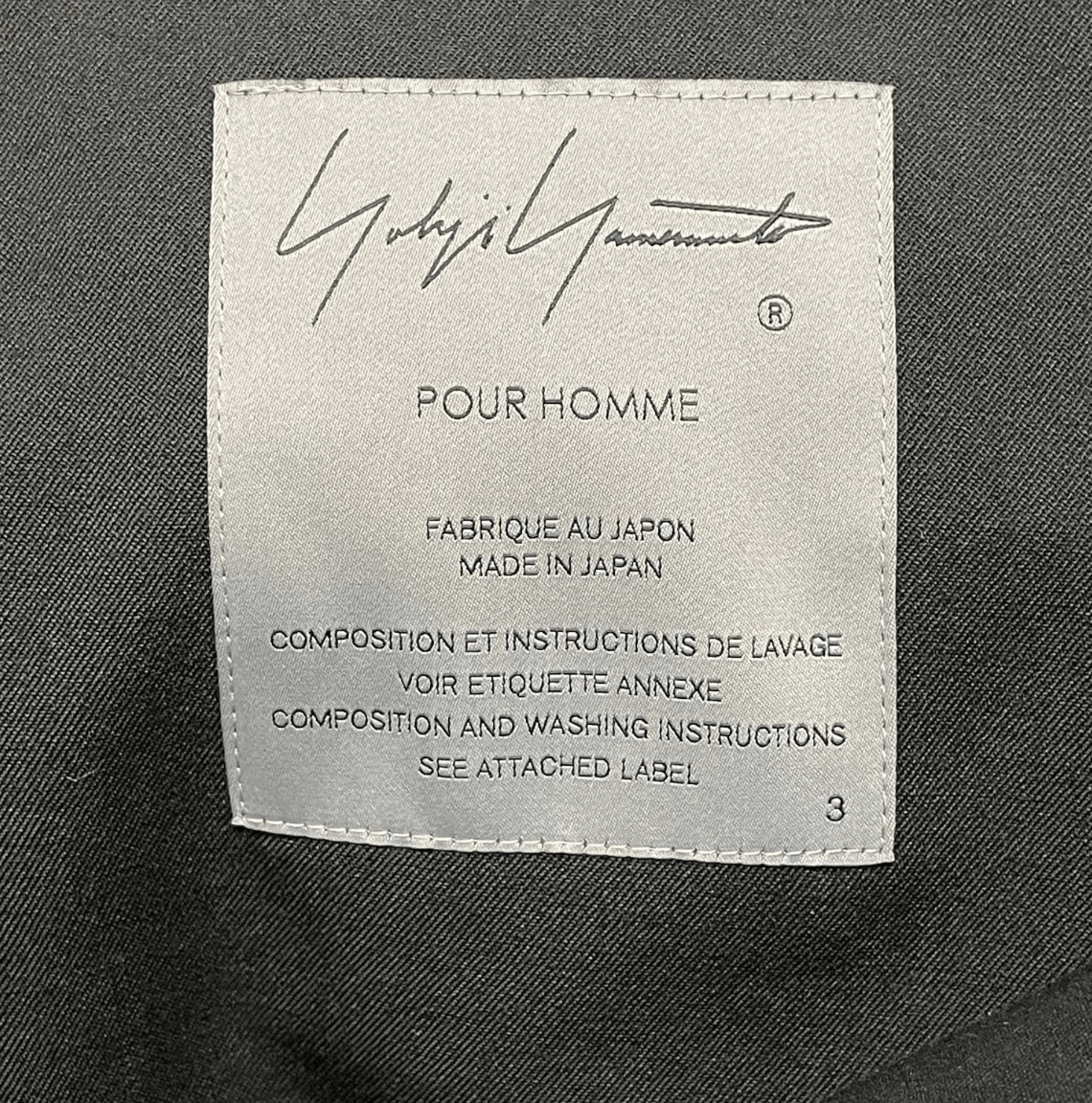 Yohji Yamamoto Yohji Yamamoto Pour Homme "peace of mind.." Long Jacket Coat Size US L / EU 52-54 / 3 - 9 Thumbnail
