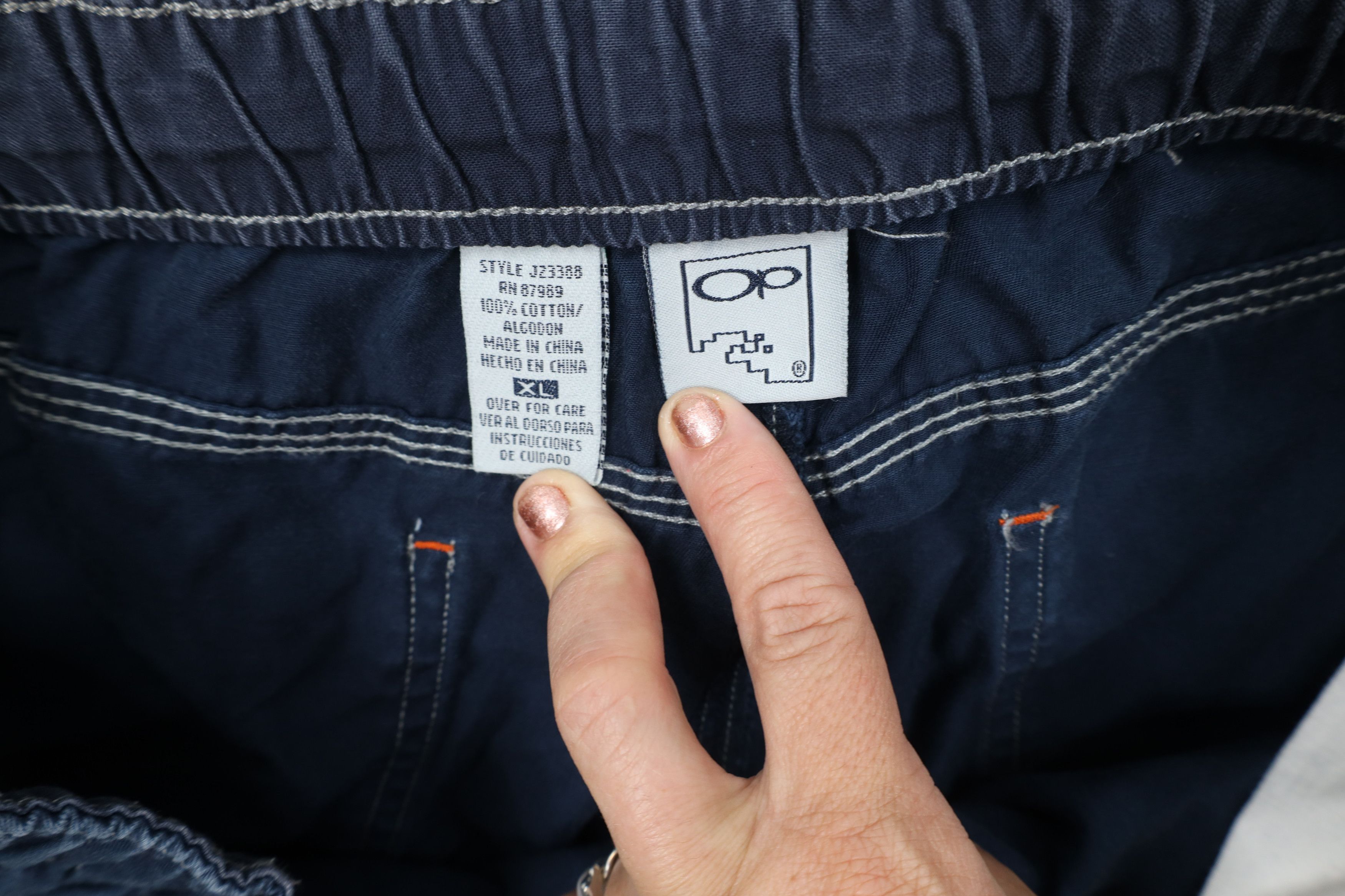 Ocean Pacific Vintage 90s Y2K Ocean Pacific OP Surfing Fit Shorts Blue Size US 36 / EU 52 - 9 Thumbnail