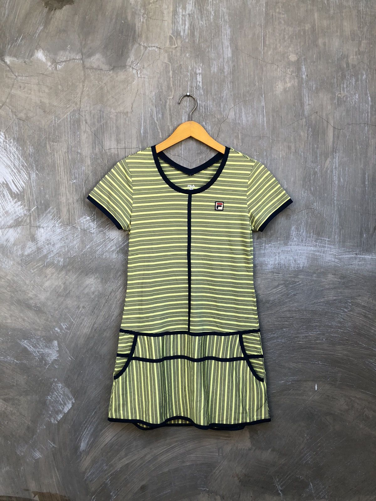 Designer × Fila FILA Stripe Midi Dress For Casual Size M / US 6-8 / IT 42-44 - 5 Thumbnail