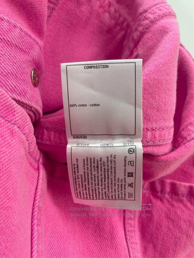 Chanel Chanel Pink Denim Jacket Size 36. Size US S / EU 44-46 / 1 - 5 Thumbnail