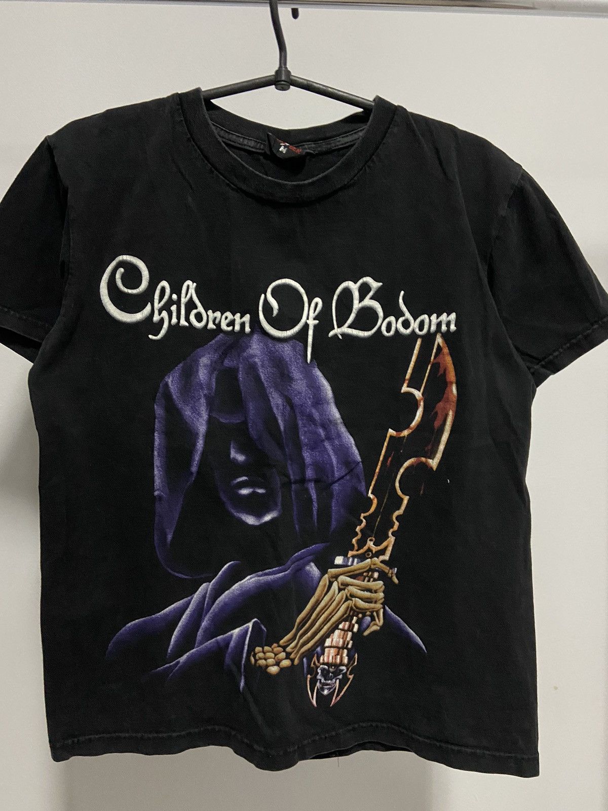 Band Tees × Vintage Children of bodom big logo graphic print t shirt death rock Size US M / EU 48-50 / 2 - 3 Thumbnail