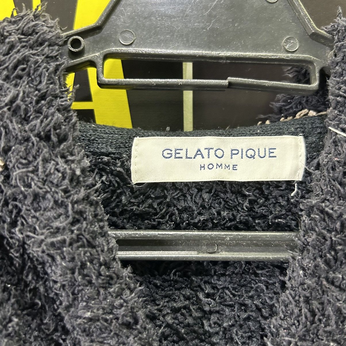 Japanese Brand Vintage Gelato Pique Faux Fur Colour Block Hoodie Size US XL / EU 56 / 4 - 5 Thumbnail