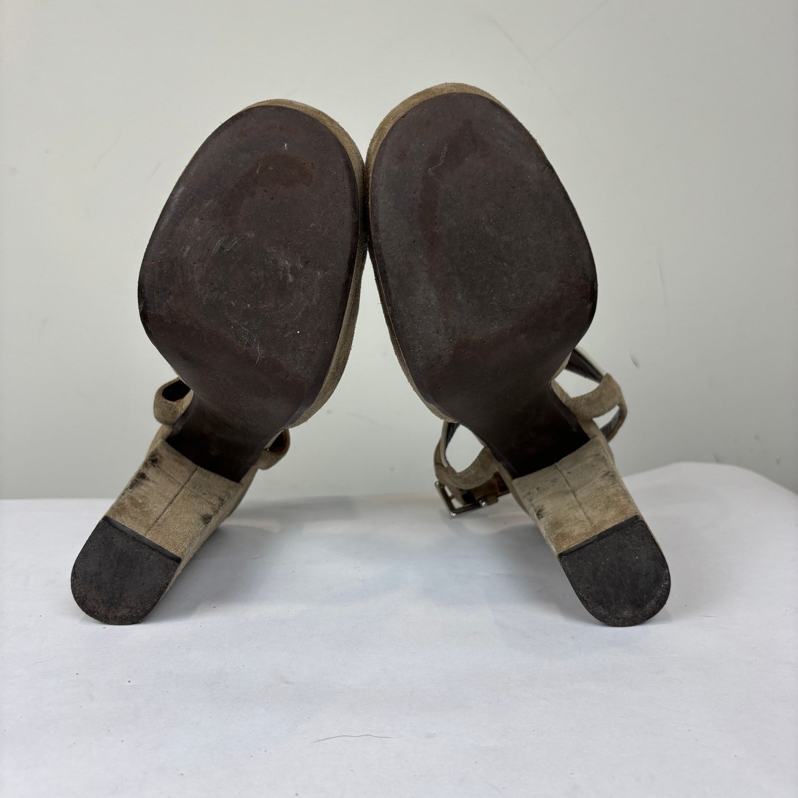 Japanese Brand × Marni Marni Suede Brown Heel Clogs Shoes Women's 40 US 10 Size US 10 / IT 40 - 11 Thumbnail