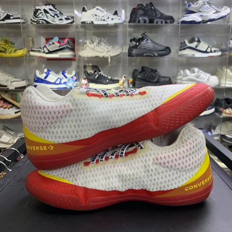 Converse Converse Red Sneakers with White Accents- Size US 10 / EU 43 - 5 Thumbnail