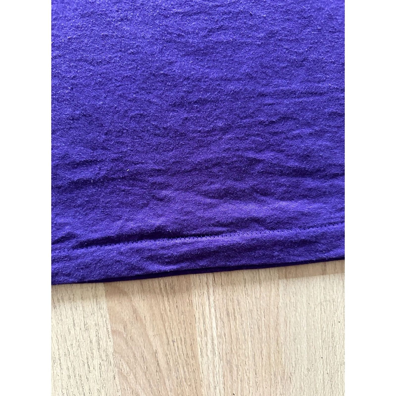 Vintage VINTAGE 80s God Is Like… Bible Jesus Tee Shirt Mens Large Purple Cotton Screen Stars Short Sleeve Crew Neck Double Sided Graphic 90s USA Mens Size US L / EU 52-54 / 3 - 7 Thumbnail