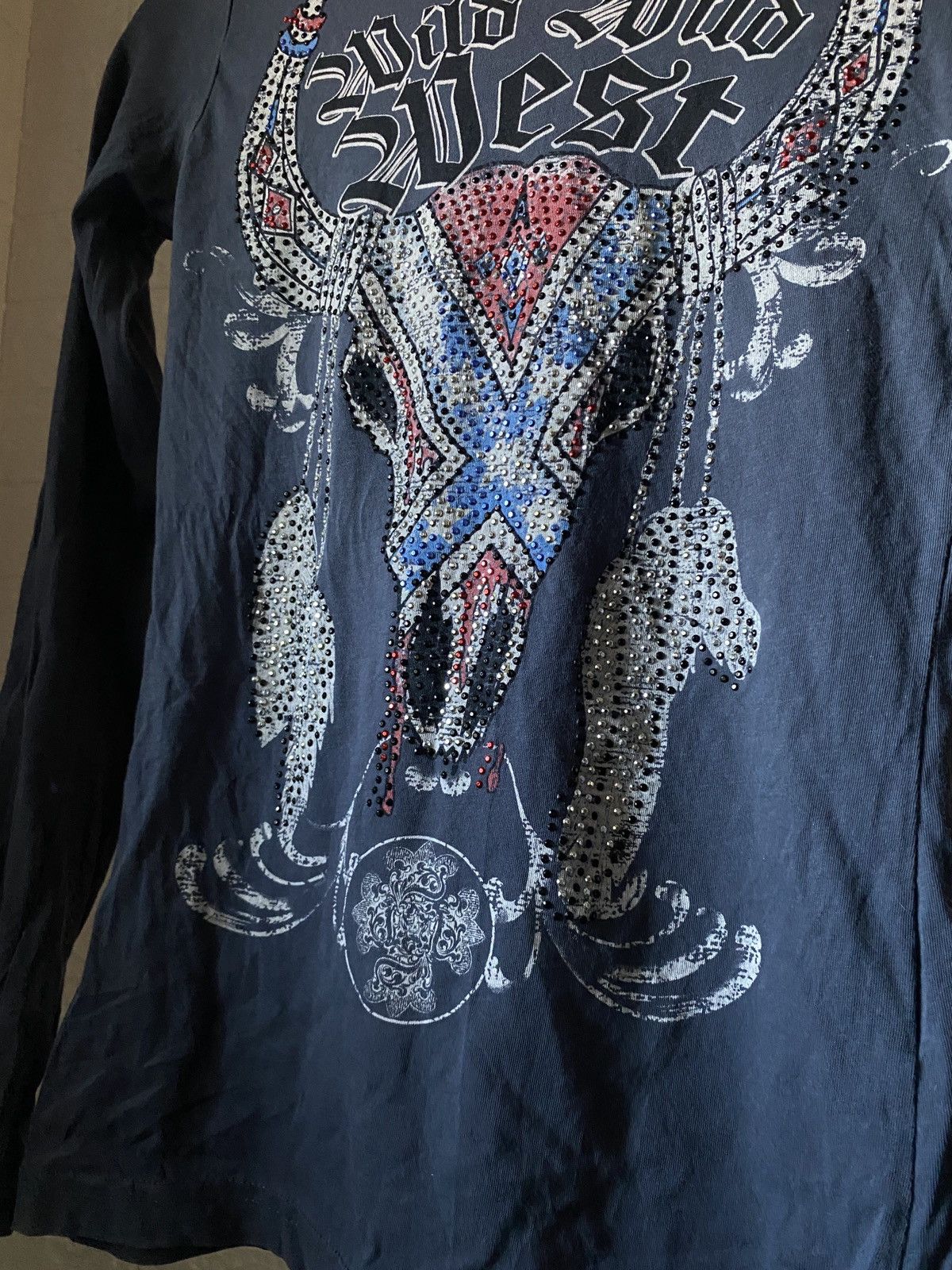 Ed Hardy Madonna 2000’s Longsleeve Y2K Ed Hardy Style S Size S / US 4 / IT 40 - 4 Thumbnail