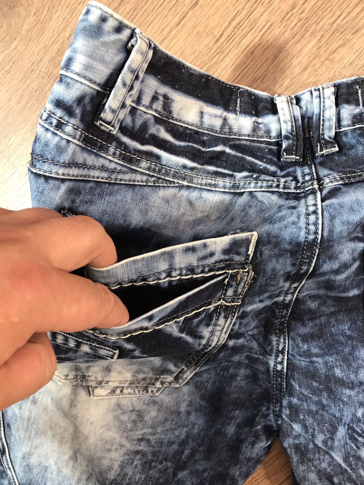 Japanese Brand × Vintage Vintage Distressed Denim Pants Jeans Size 31 Size US 31 - 10 Thumbnail