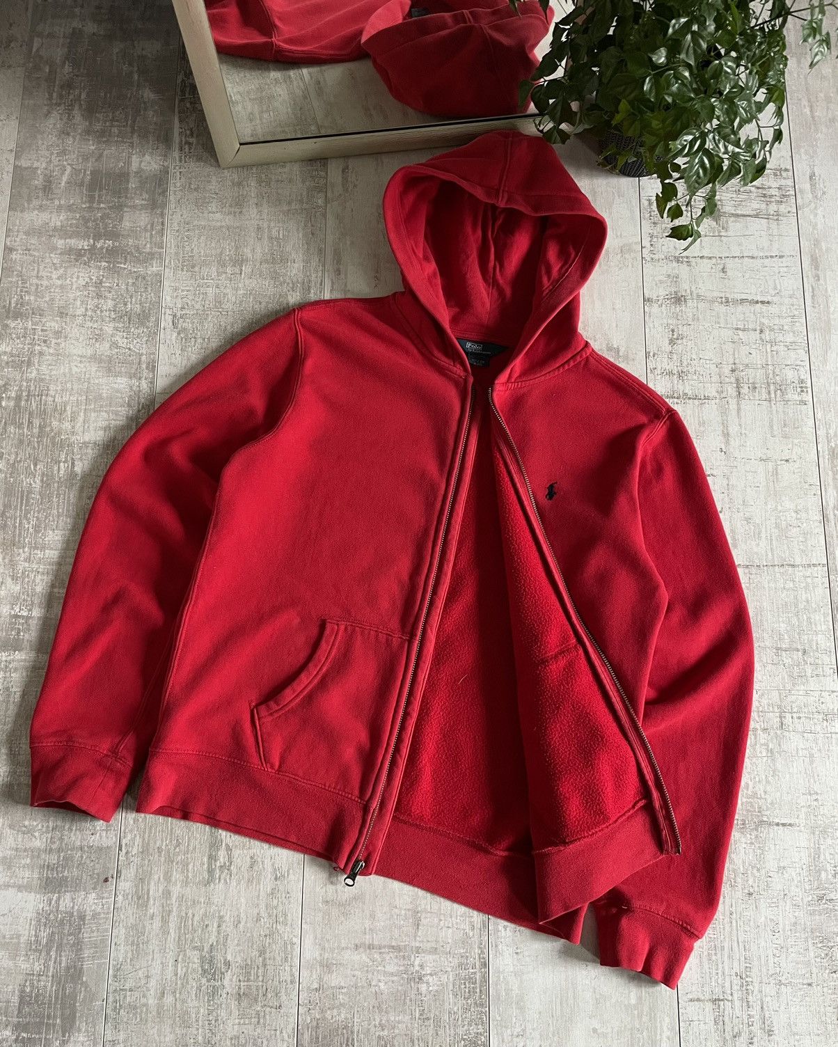 Polo Ralph Lauren × Ralph Lauren × Vintage Polo Ralph Lauren Vintage Y2K Zip Hoodies Pony Rare Size US S / EU 44-46 / 1 - 4 Thumbnail