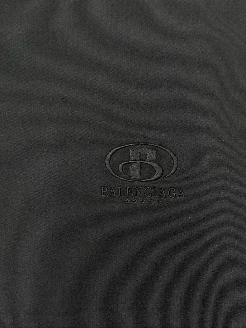 Balenciaga Balenciaga Logo Print Loose Hooded Sweatshirt-2505 Size US L / EU 52-54 / 3 - 3 Thumbnail