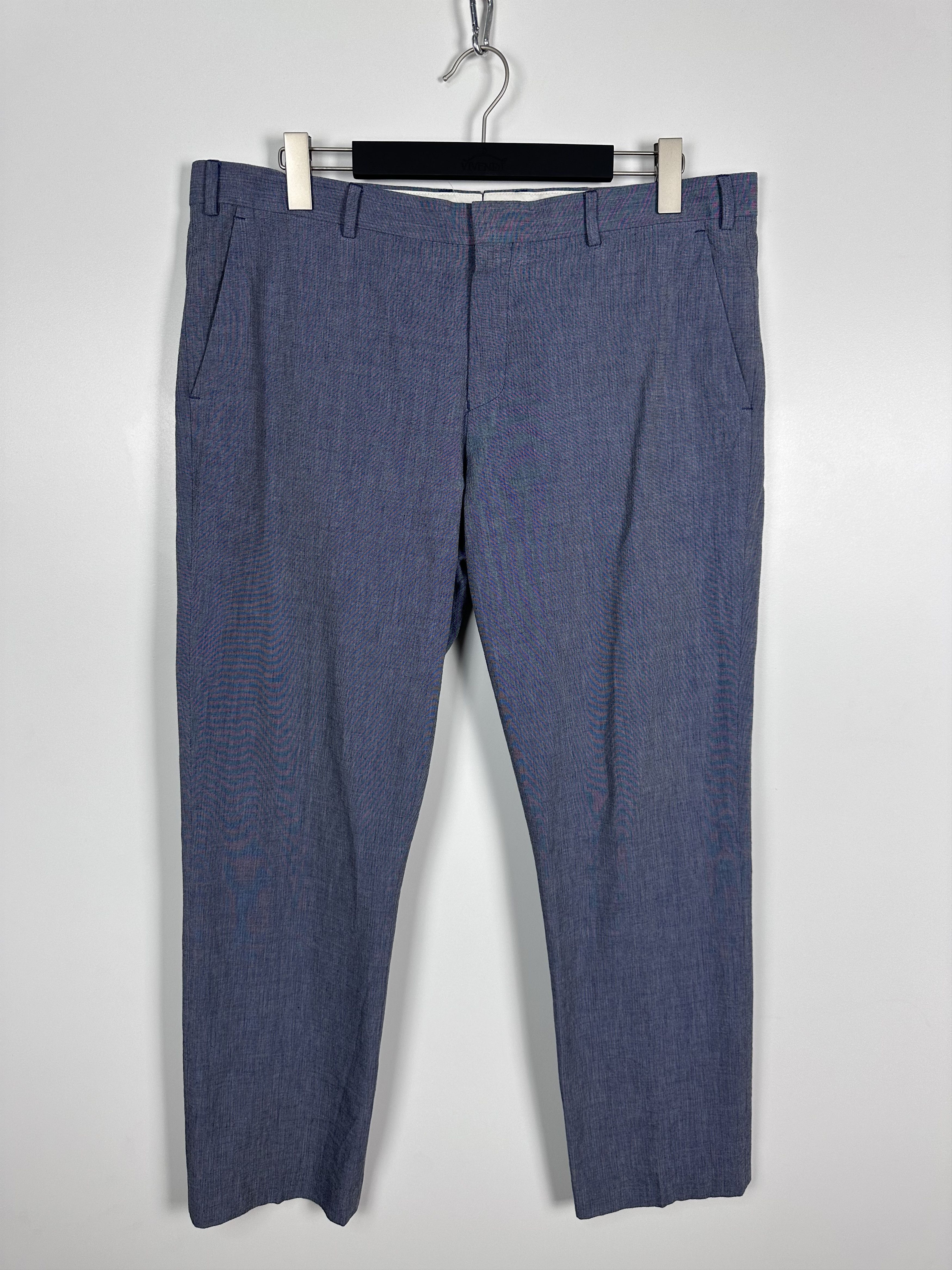 Paul Smith Paul Smith Mens Trousers Cotton Blue Size 38 Size US 38 / EU 54 - 1 Thumbnail