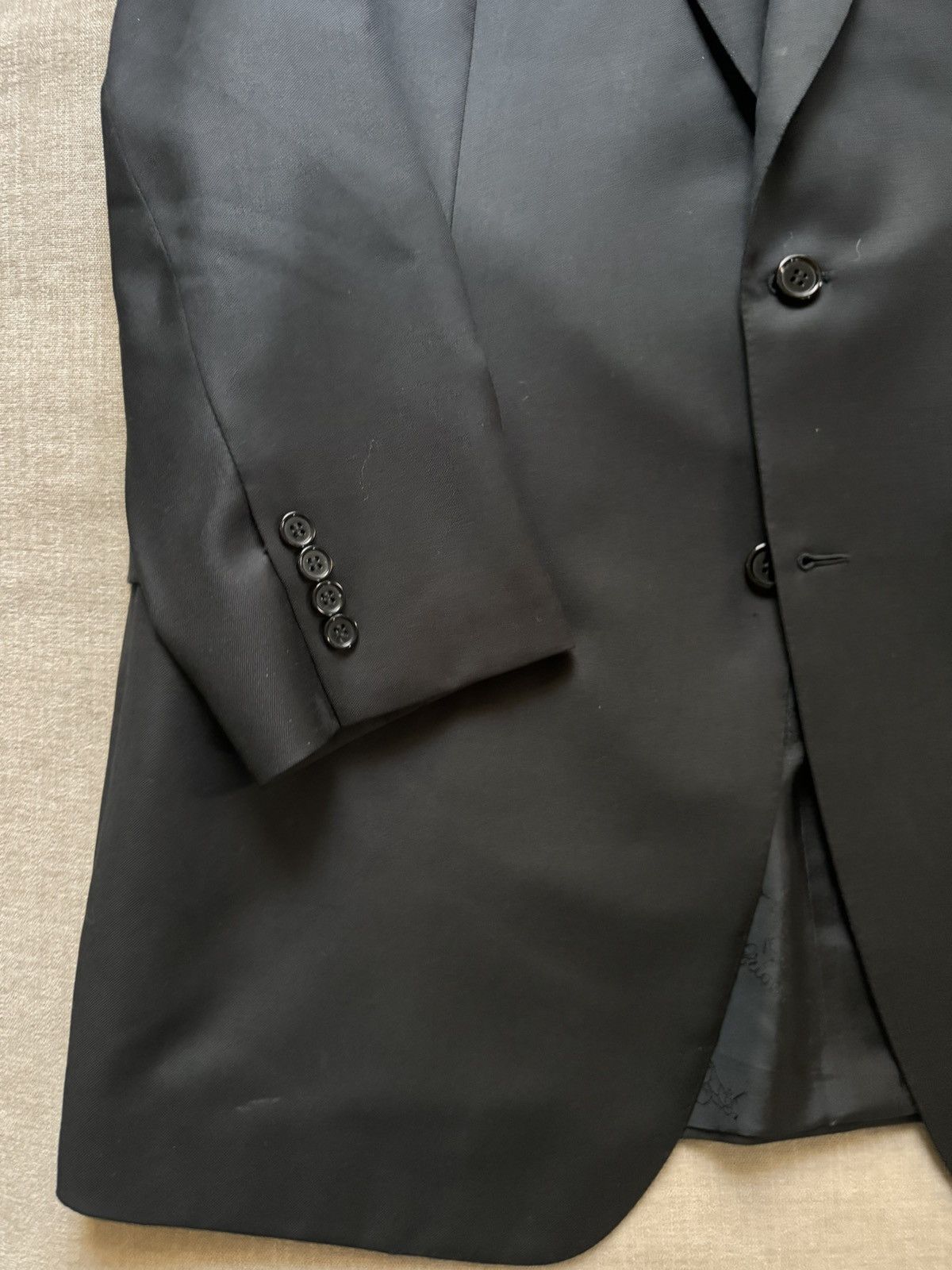 Brioni Brioni Made in Italy 2 Button Notch Lapel Wool Jacket Size 44L - 5 Thumbnail