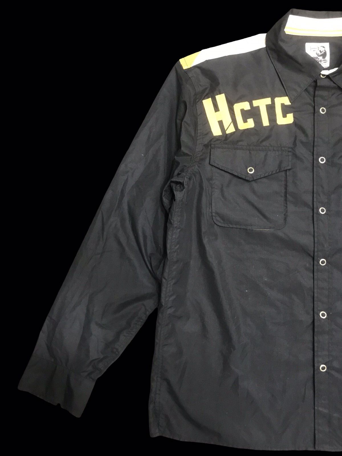 Japanese Brand 💥VERY RARE💥HECTIC STREETWEAR SPELL OUT POLYSTER SHIRT F369 Size US M / EU 48-50 / 2 - 7 Thumbnail