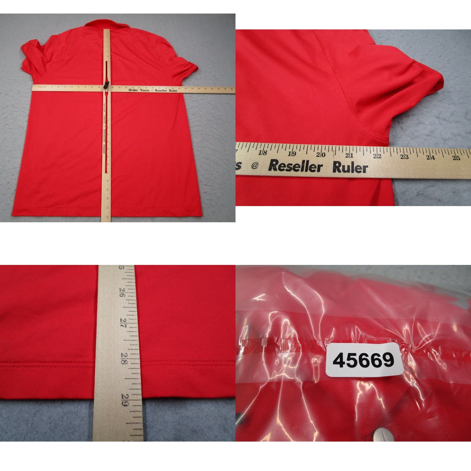 Nike Nike Golf Shirt Mens Large Red Dri-Fit Tiger Woods Performance Polo Pelican Hill Size US L / EU 52-54 / 3 - 8 Thumbnail