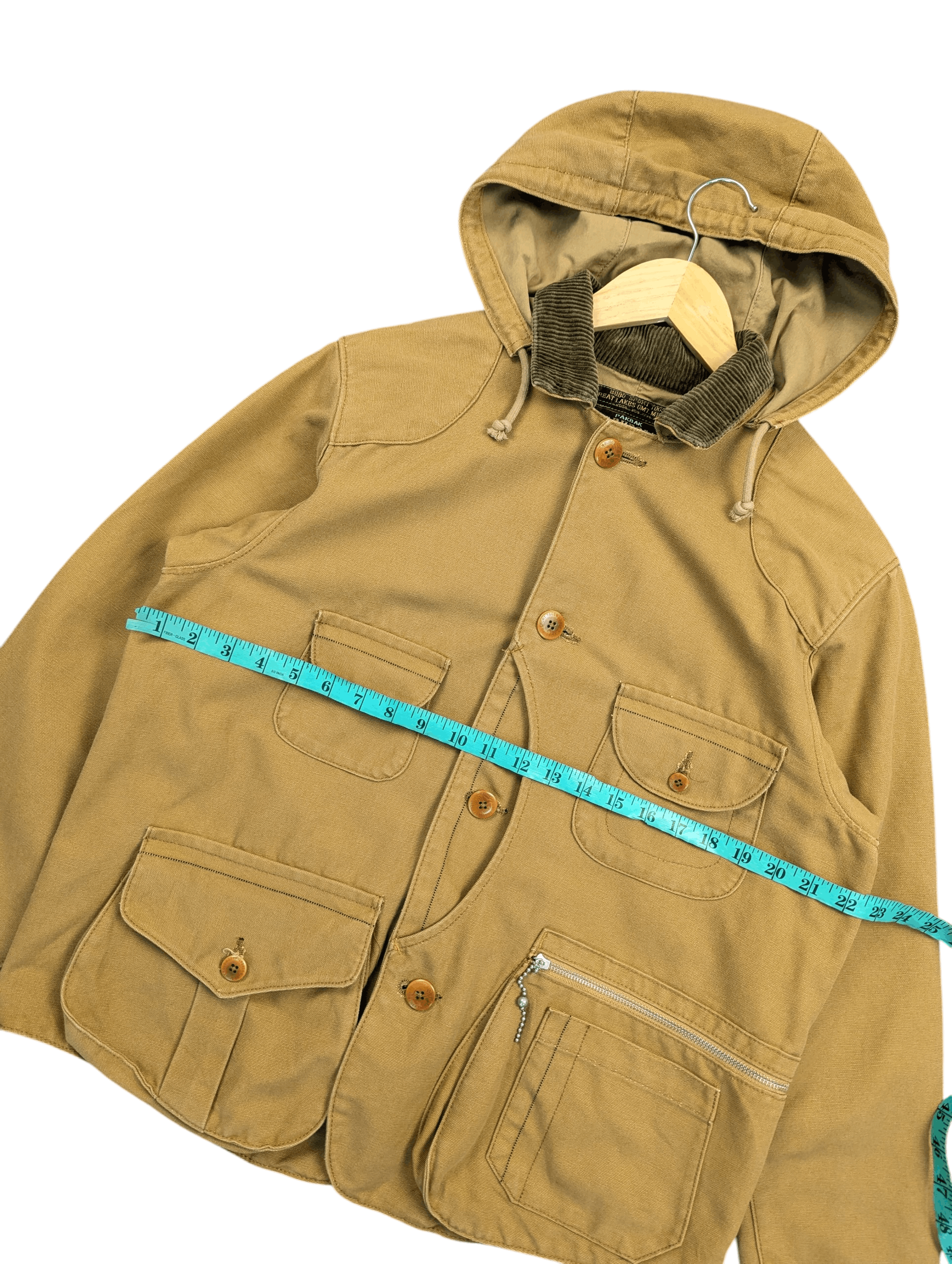 Freewheelers FREEWHEELERS & CO. "Timber Beast"Coat Yarn-Dyed Yellow Brown Size US M / EU 48-50 / 2 - 14 Thumbnail