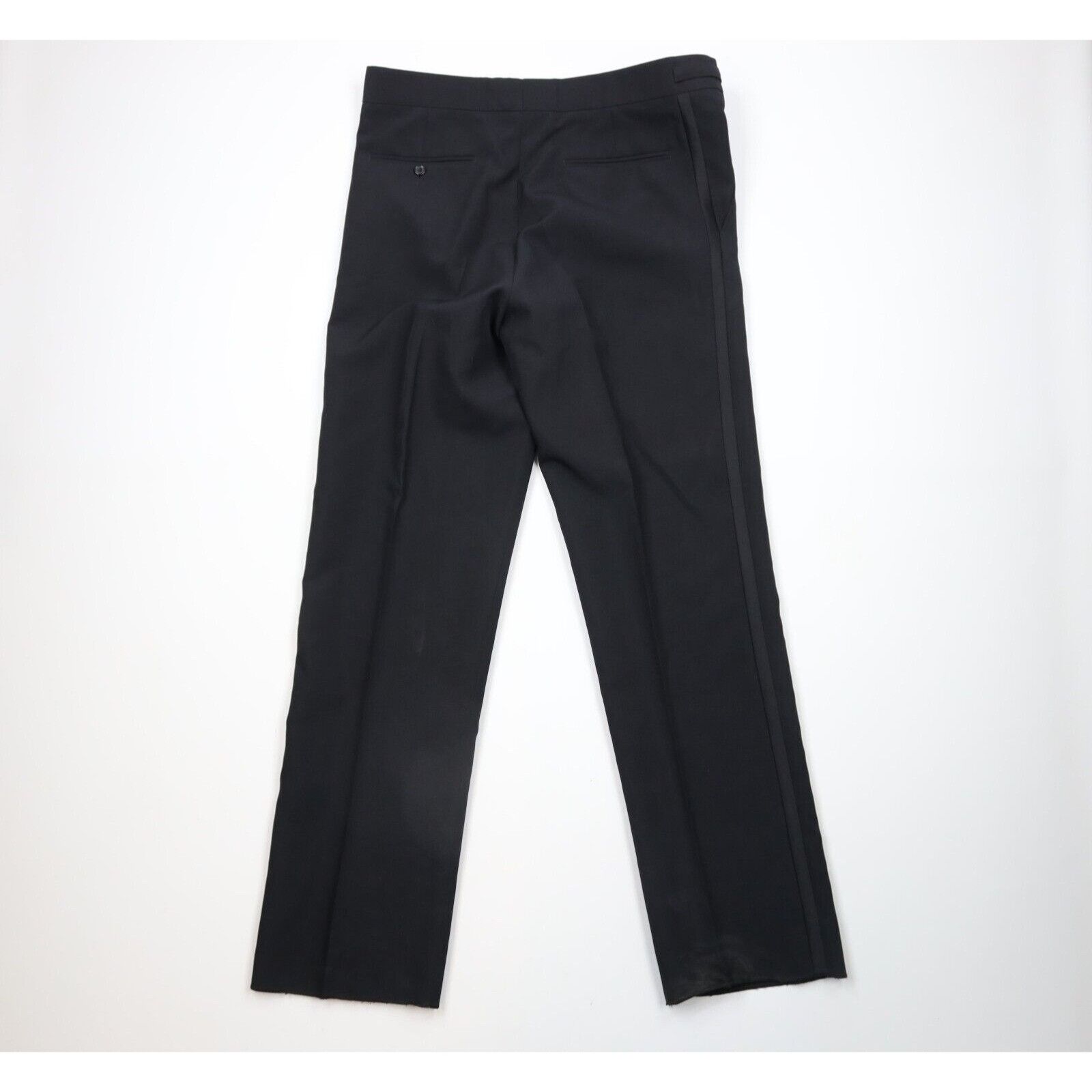 Vintage Vintage 90s Distressed 2 Piece Wedding Tuxedo Suit Size 42R - 14 Thumbnail