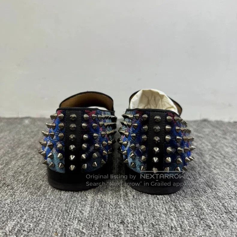 Christian Louboutin Christian Louboutin Spiked Leather Shoes. Size US 10.5 / EU 43-44 - 3 Thumbnail