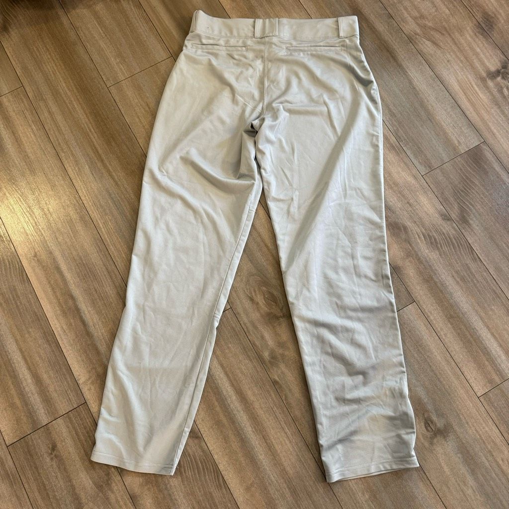 Nike Nike Dri-Fit Grey Long Baseball Pants Athletic Men size XL ( Size US 44 / EU 60 - 4 Thumbnail
