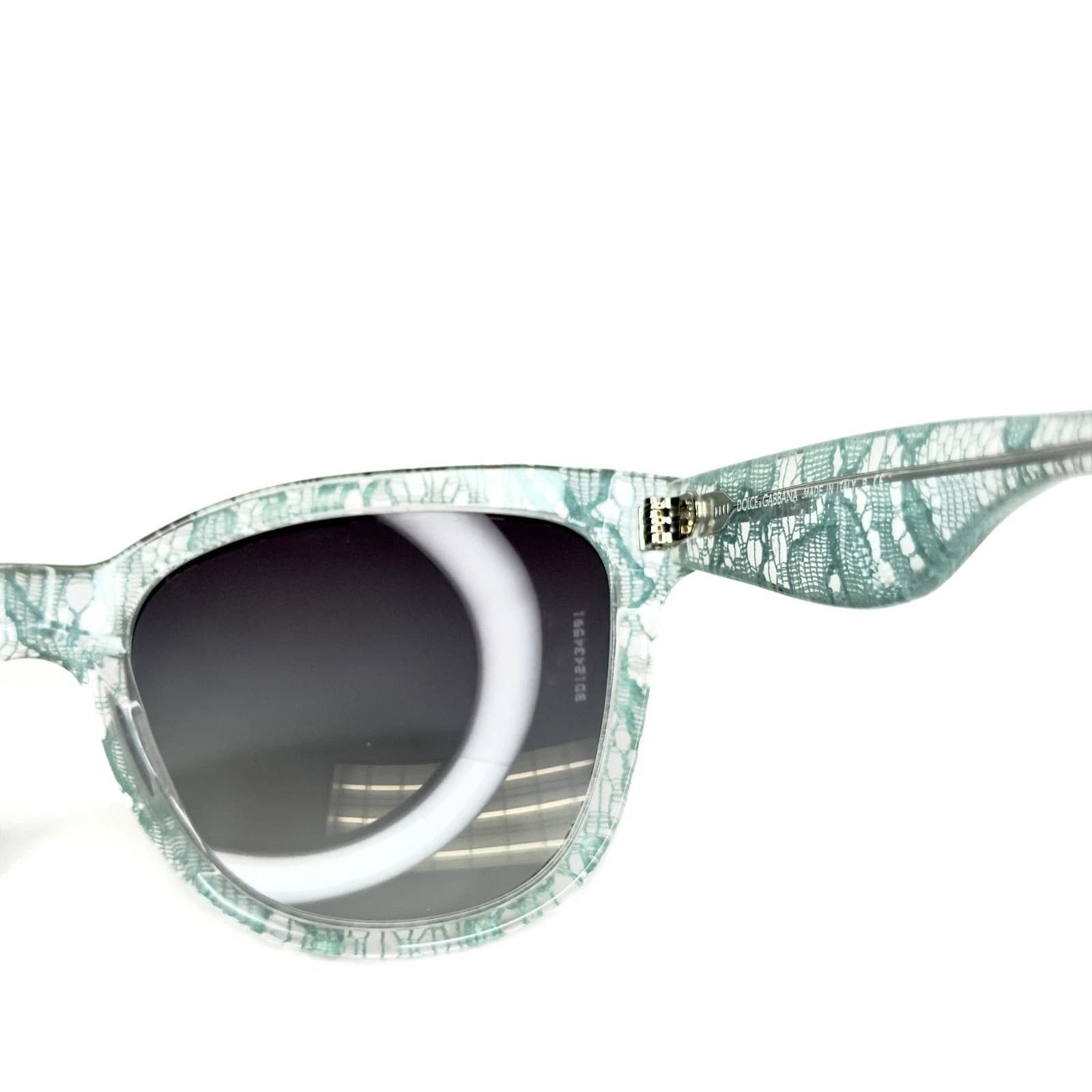Dolce & Gabbana Dolce & Gabbana DG4190 4190 Blue LACE Fashion Sunglass Size ONE SIZE - 4 Thumbnail