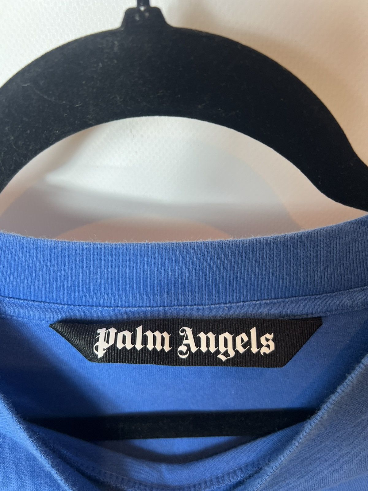 Palm Angels PALM ANGELS Big Logo SHARK T-shirt Full logo back side Size US XL / EU 56 / 4 - 4 Thumbnail