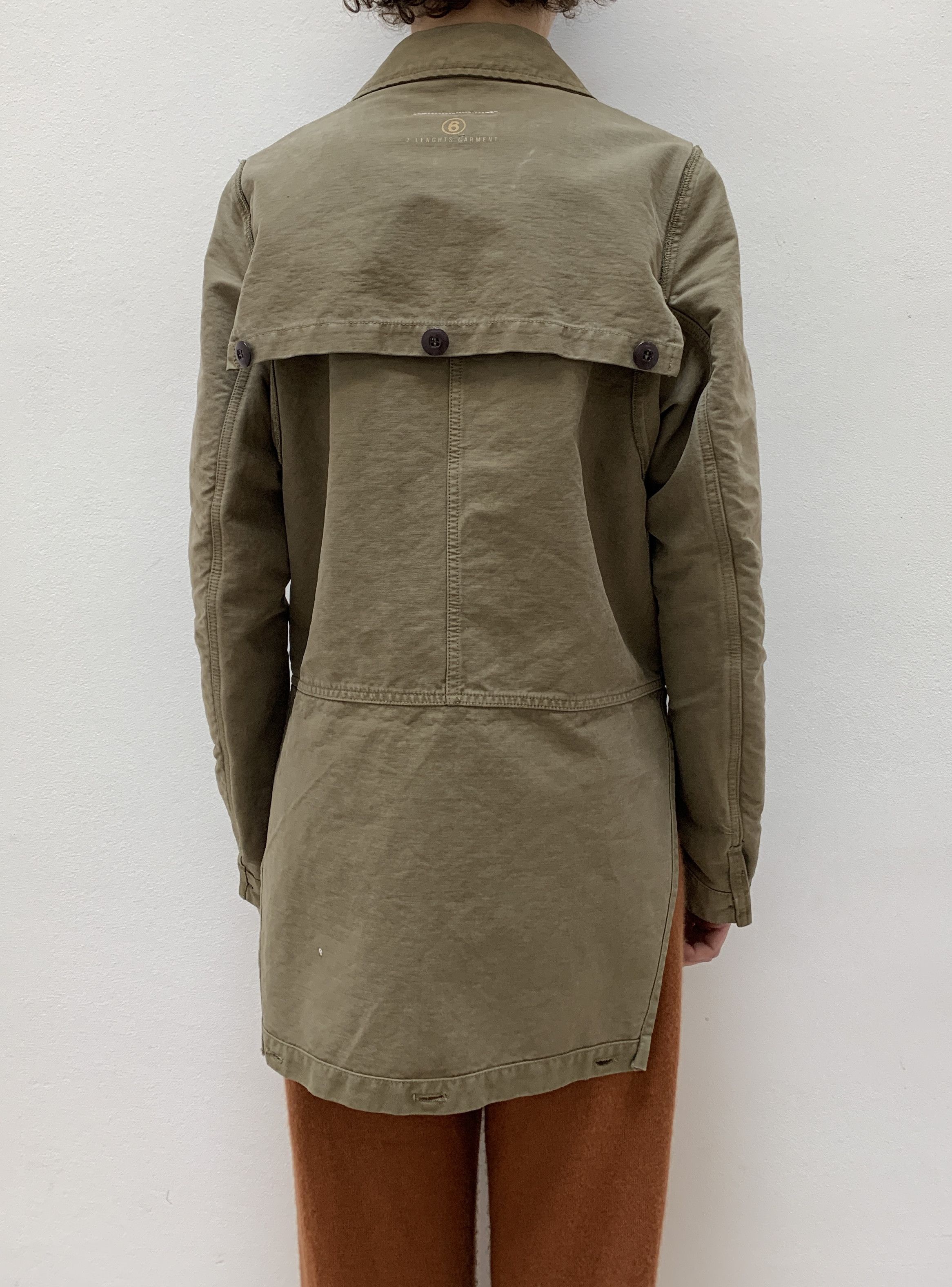 Maison Margiela TRANSFORMABLE 2 LENGTH GARMENT Size US XS / EU 42 / 0 - 21 Thumbnail