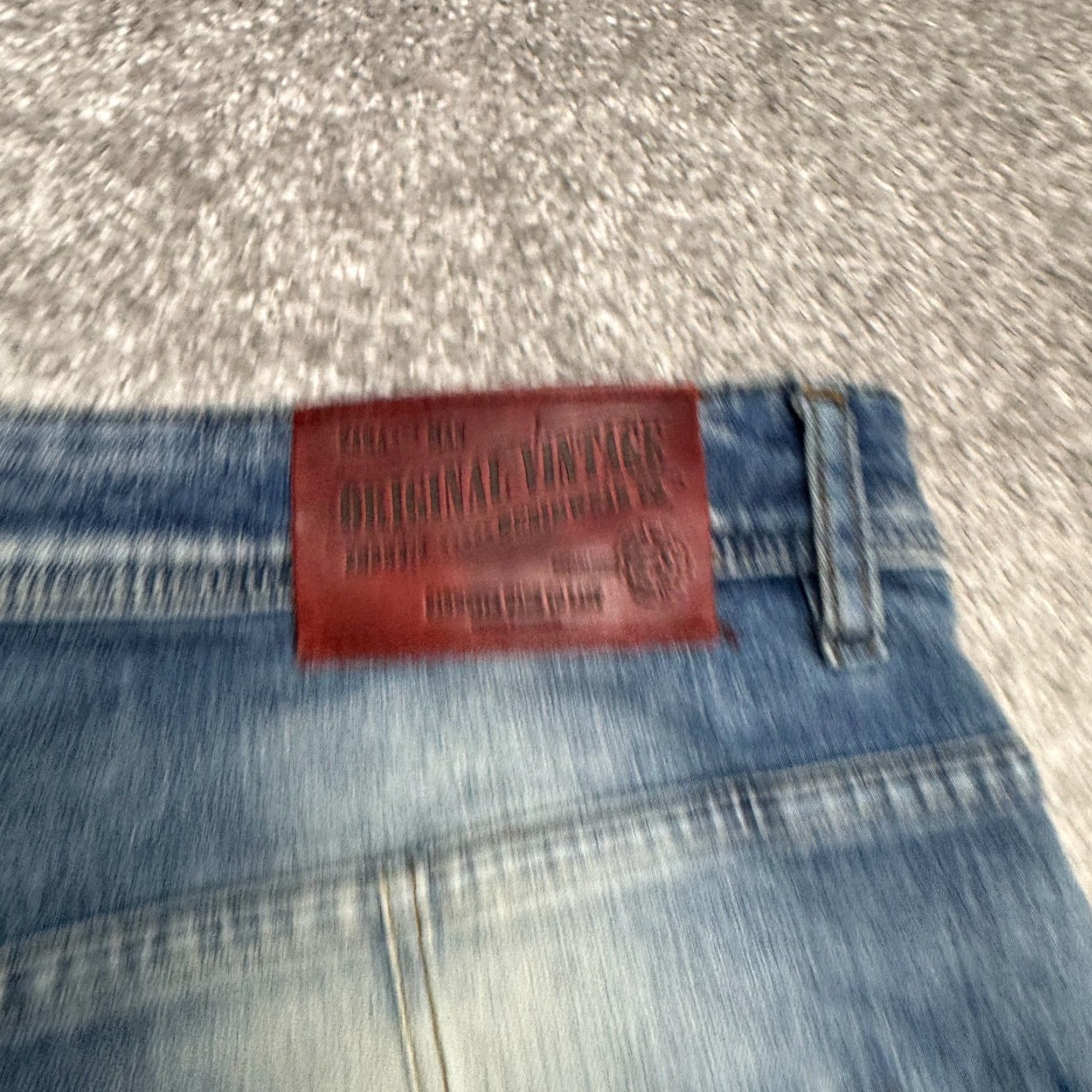 Zara VINTAGE Zara Man Original Denim Jeans Mens 36 Blue Distressed Stretch Tapered Jeans Size US 36 / EU 52 - 7 Thumbnail