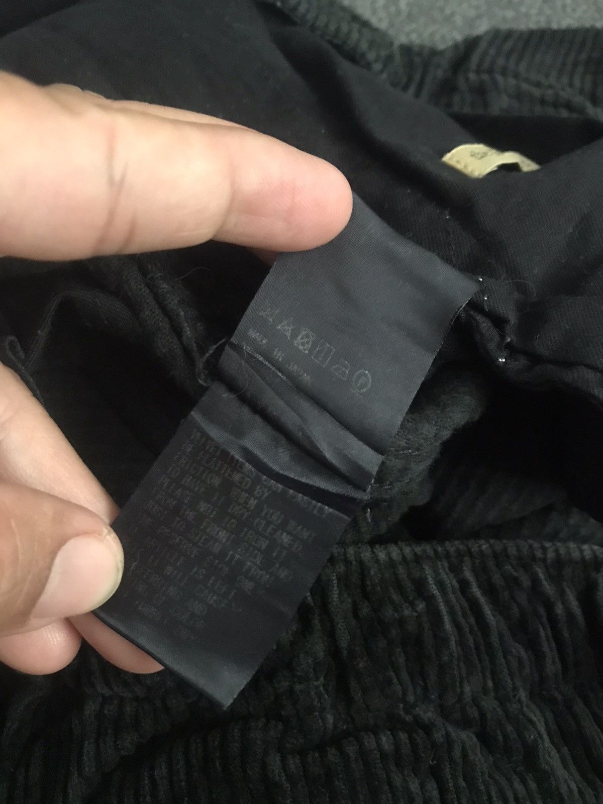 Jun Takahashi [The Shepherd] Wide Loose Corduroy Ankle Pant Size US 32 / EU 48 - 14 Thumbnail