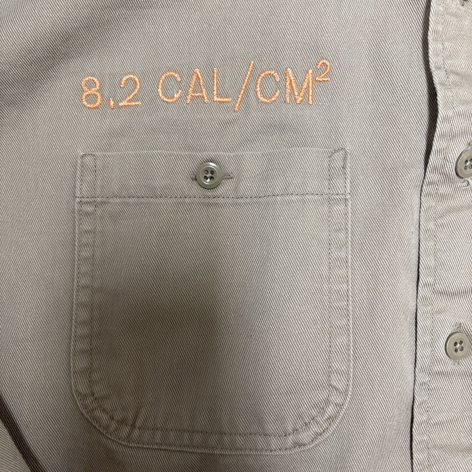 Carhartt Carhartt FR Shirt Mens 2XL Tan Flame Resistant Work Long Sle Size US XXL / EU 58 / 5 - 7 Thumbnail
