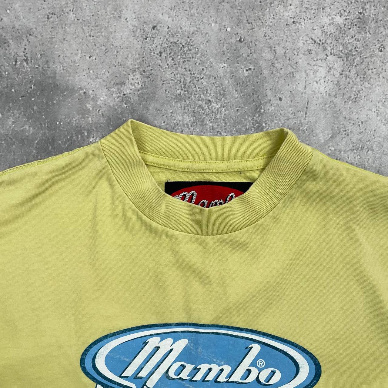 Mambo Mambo Surfboards Graphic T Shirt Yellow Size M/L Size US M / EU 48-50 / 2 - 6 Thumbnail