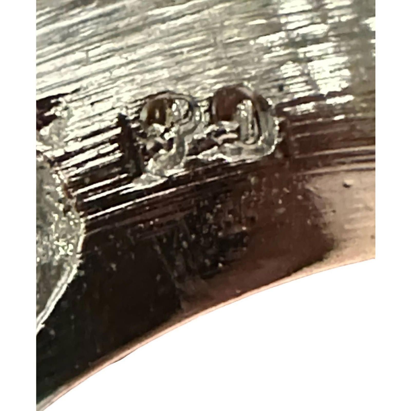 Vintage Premier Designs Silvertone and Black Domed Ring Size ONE SIZE - 3 Thumbnail