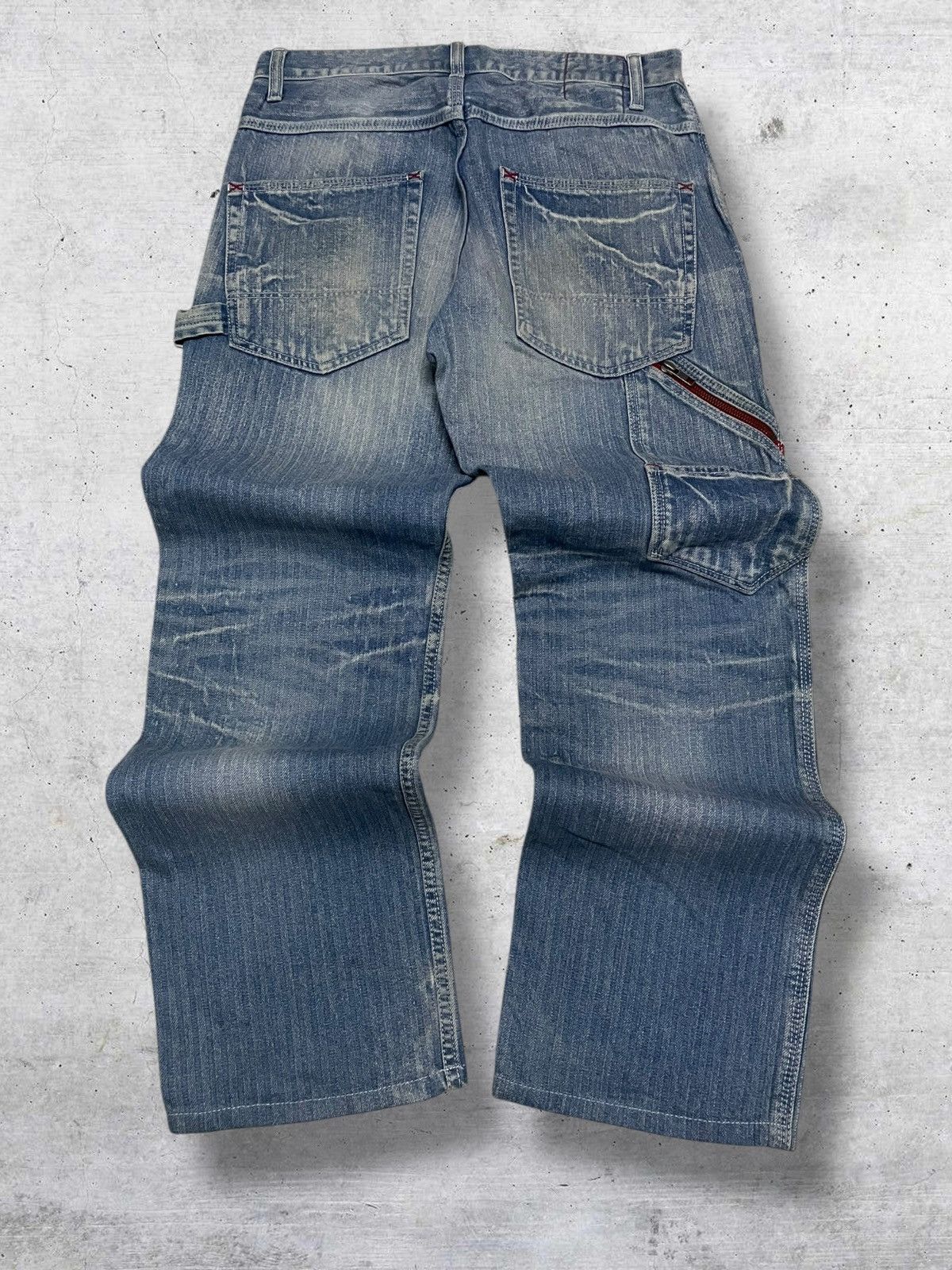 Japanese Brand VINTAGE RATTLE TRAP JAPAN DESIGNER 90S CARPENTER STREETWEAR Size US 30 / EU 46 - 8 Thumbnail