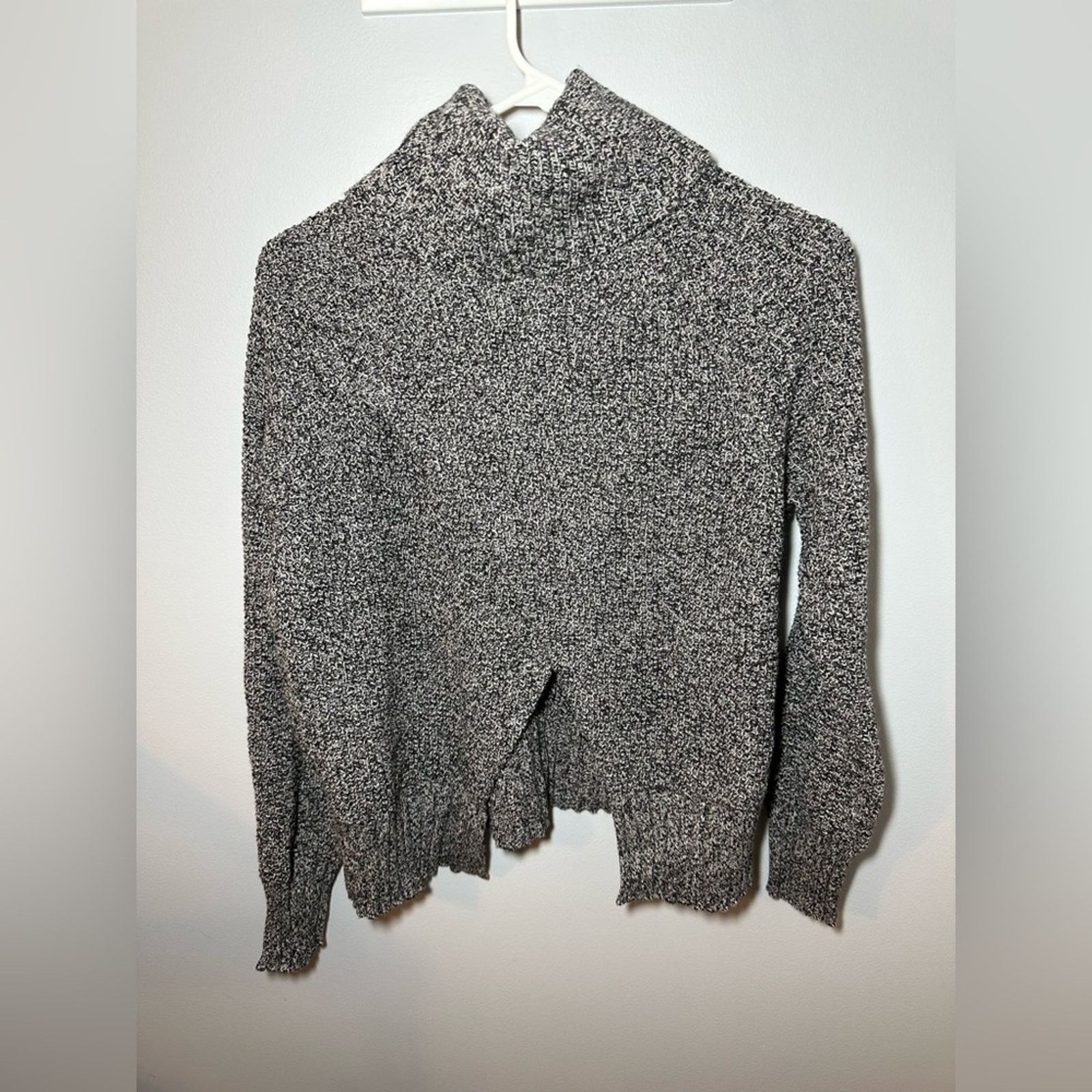 Madewell Madewell Province Crossback Turtleneck Wool Blend Sweater Size S / US 4 / IT 40 - 7 Thumbnail