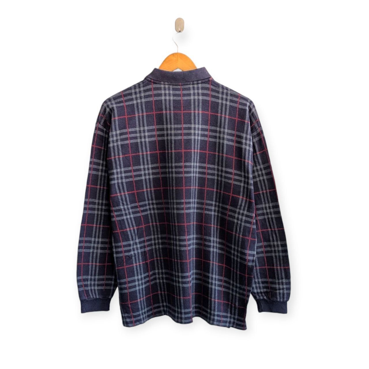Burberry vintage BURBERRY nova check long sleeve t shirts Size US XL / EU 56 / 4 - 2 Thumbnail