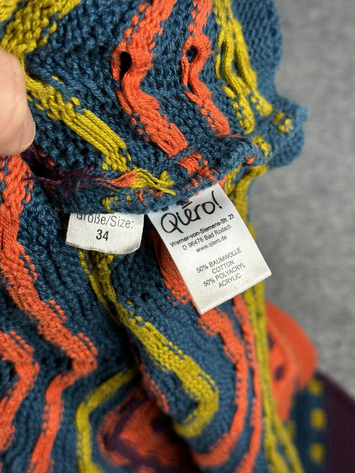Japanese Brand Avant Garde archive multicolor knitted dress Size S / US 4 / IT 40 - 7 Thumbnail
