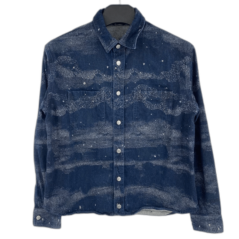 Dior Dior Denim Starry Ink Splash Jacket Size US M / EU 48-50 / 2 - 1 Thumbnail