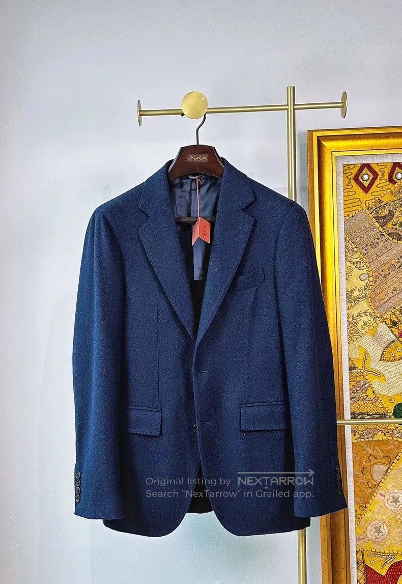 Loro Piana Loro Piana Baby Cashmere Blazer Jacket. Size US S / EU 44-46 / 1 - 1 Thumbnail