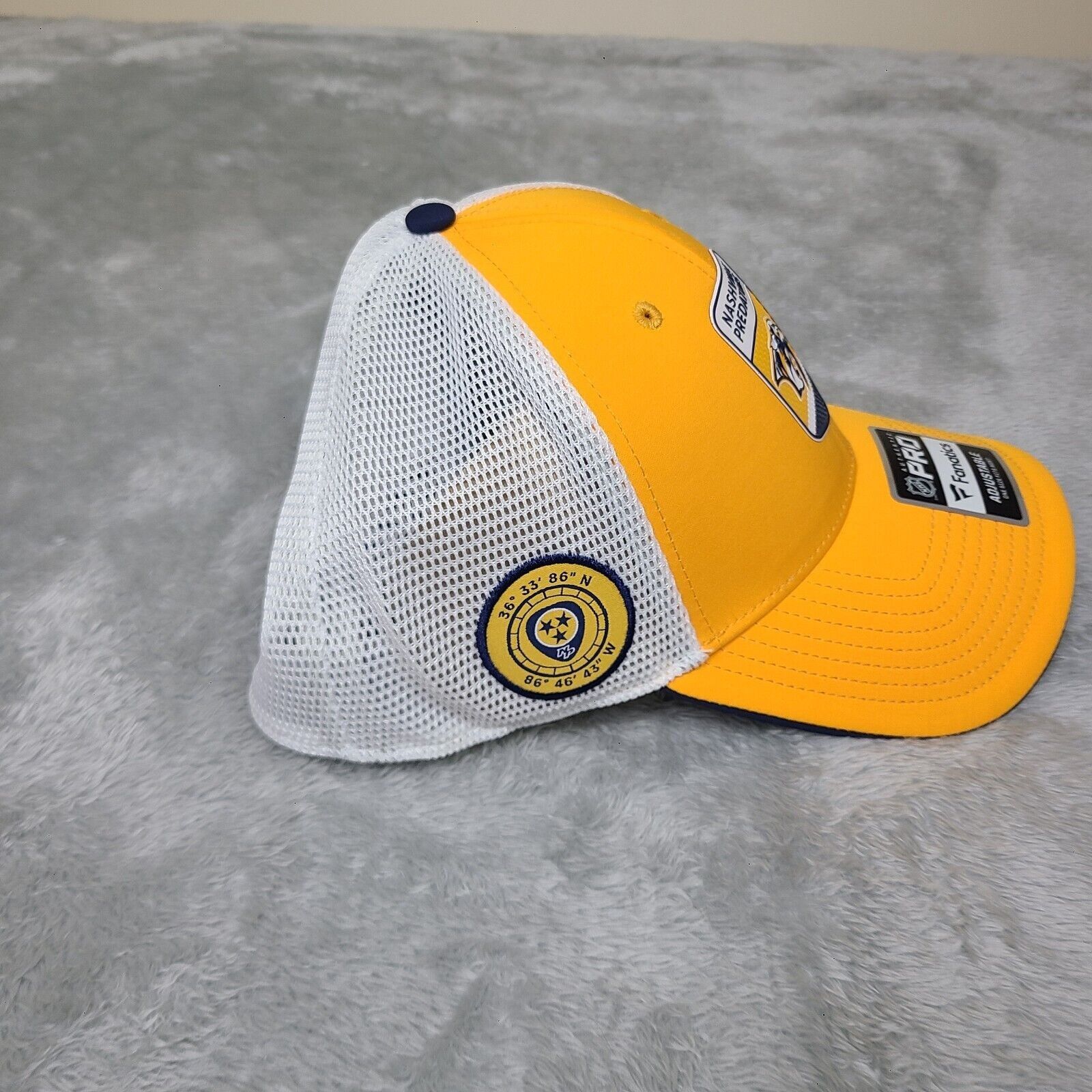 Other Nashville Predators Hat 2023-24 NHL Authentic Pro Draft Mesh Size ONE SIZE - 11 Thumbnail