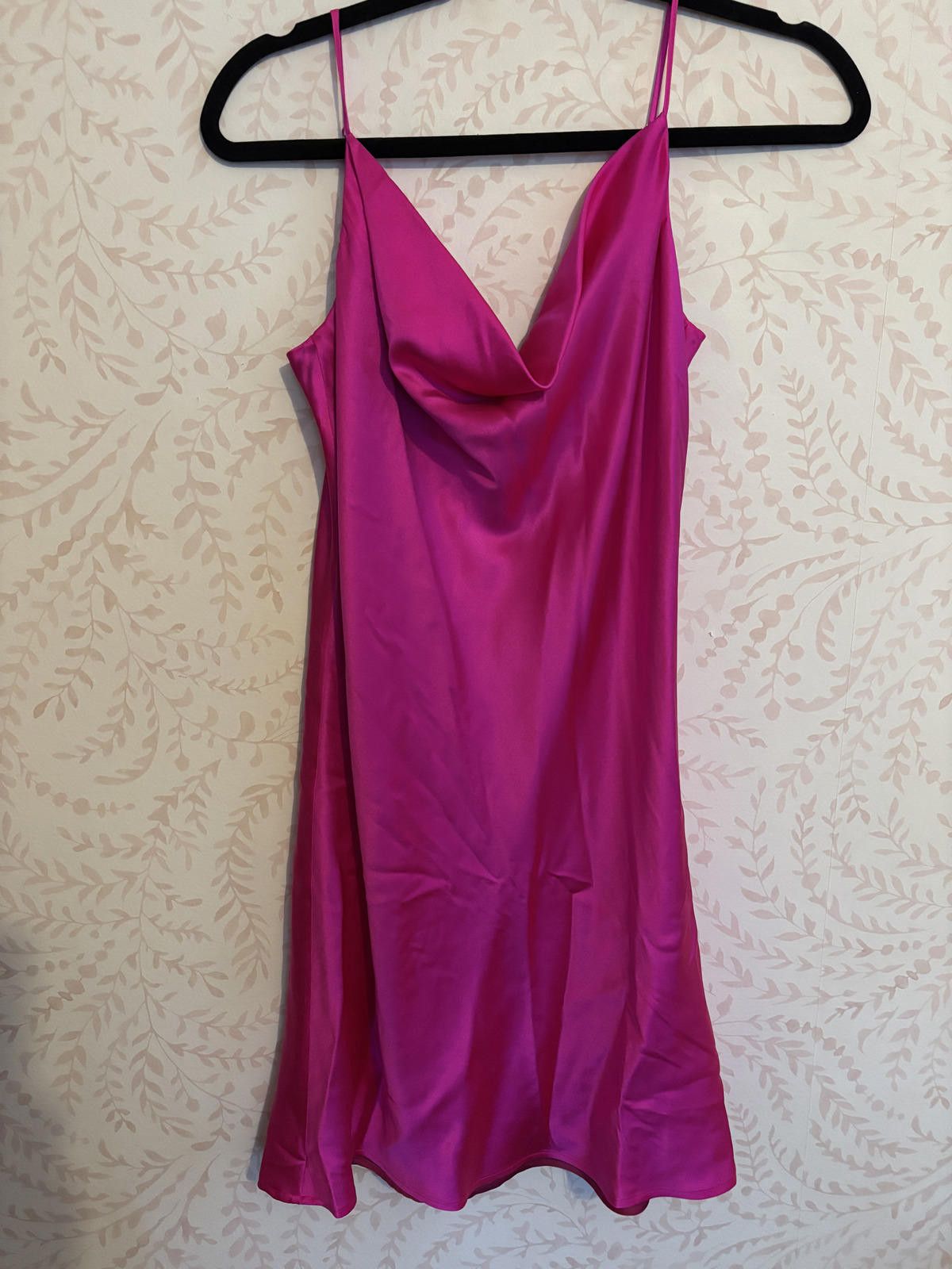 Other GENERATION LOVE Satin Pink Silk Dress with Spaghetti Straps Size S / US 4 / IT 40 - 1 Thumbnail