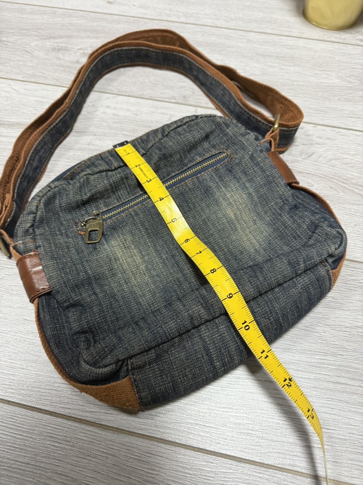 Miss Sixty Miss 60 sixty denim jacket shoulder crossbody big logo Size ONE SIZE - 6 Thumbnail