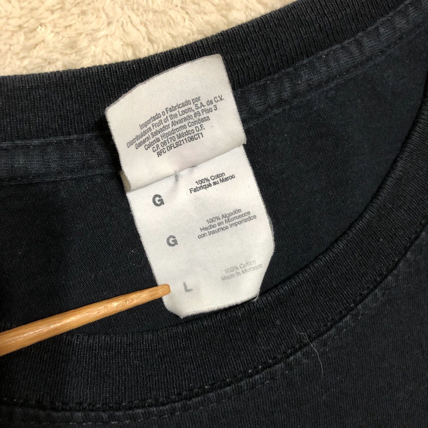 Fruit Of The Loom MXL Microphones DX2 Dual Capsule Dynamic Black Promotional T-Shirt Mens Large Shirt Crew Neck Short Sleeve Cotton Logo Rock Music Pro Audio Vintage No Size US L / EU 52-54 / 3 - 5 Thumbnail