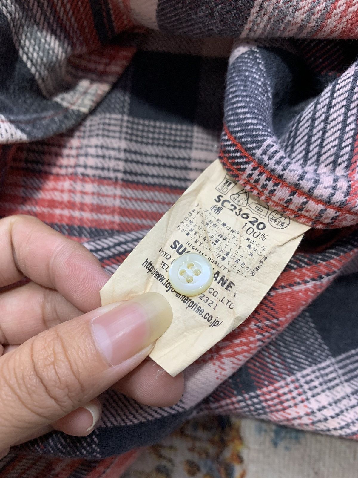 Japanese Brand × Sugar Cane × Toyo Enterprises Vintage Sugar Cane Toyo Enterprise Flanel Size US M / EU 48-50 / 2 - 4 Thumbnail