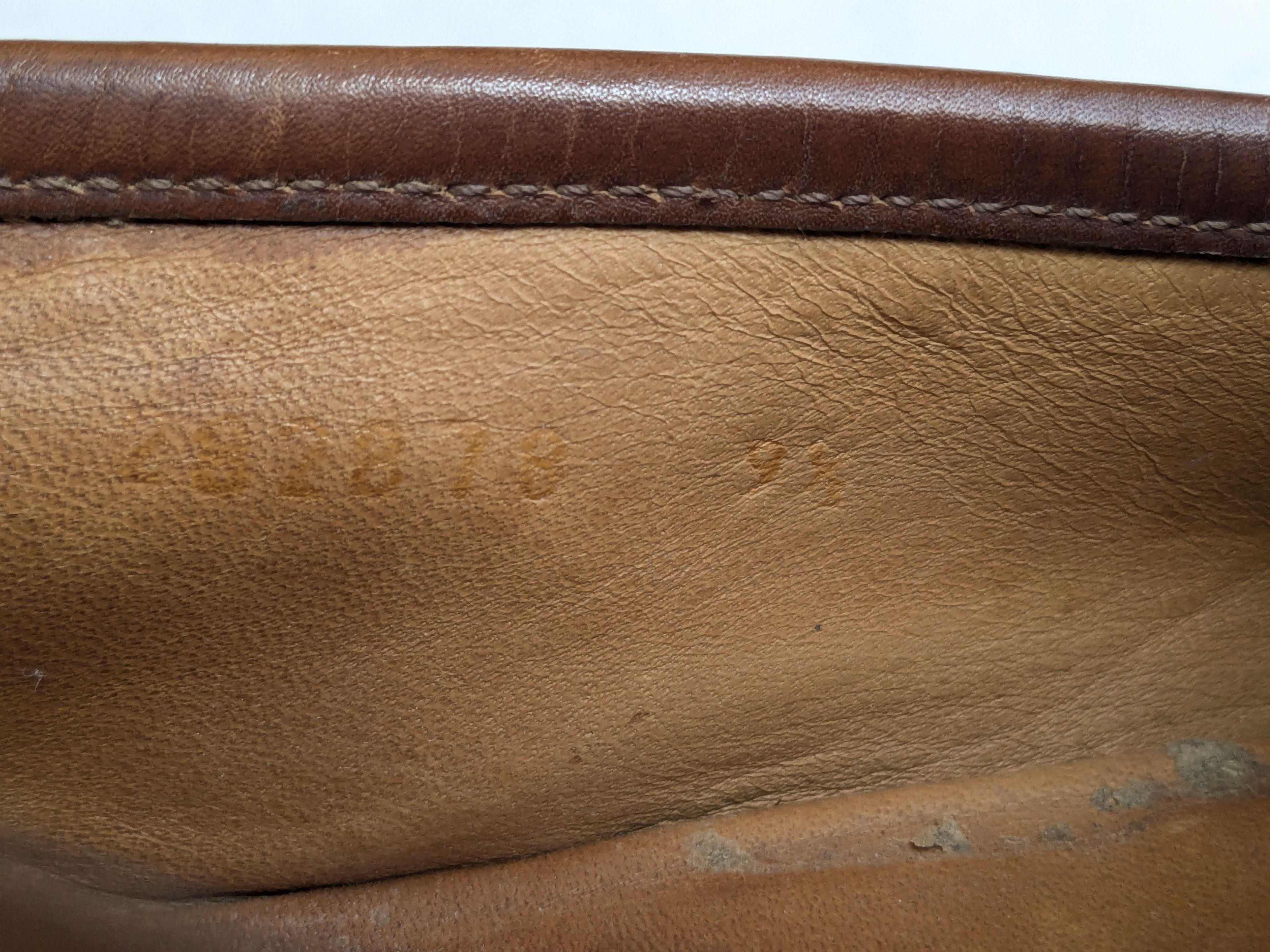 Gucci Gucci Horsebit Loafers Brown Leather Gray Wool 10 Size US 10 / EU 43 - 6 Thumbnail