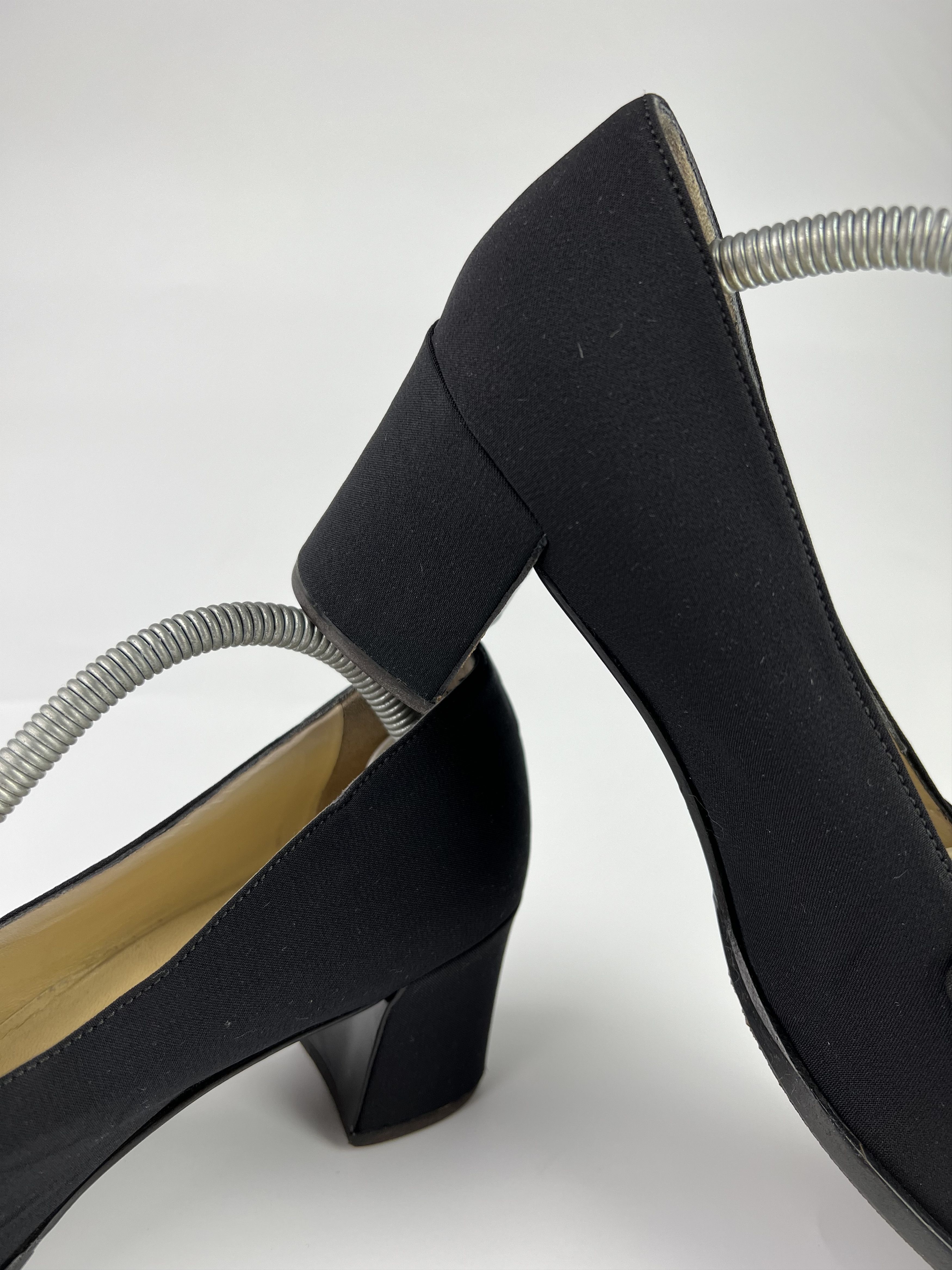Prada Prada Black Heels Size 38.5 Size US 8.5 / IT 38.5 - 6 Thumbnail