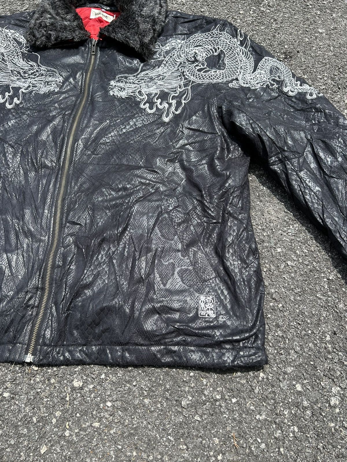 Karakuri Tamashii 💥 RARE KARA KURI DRAGON PUFFER JACKET Size US XXL / EU 58 / 5 - 5 Thumbnail