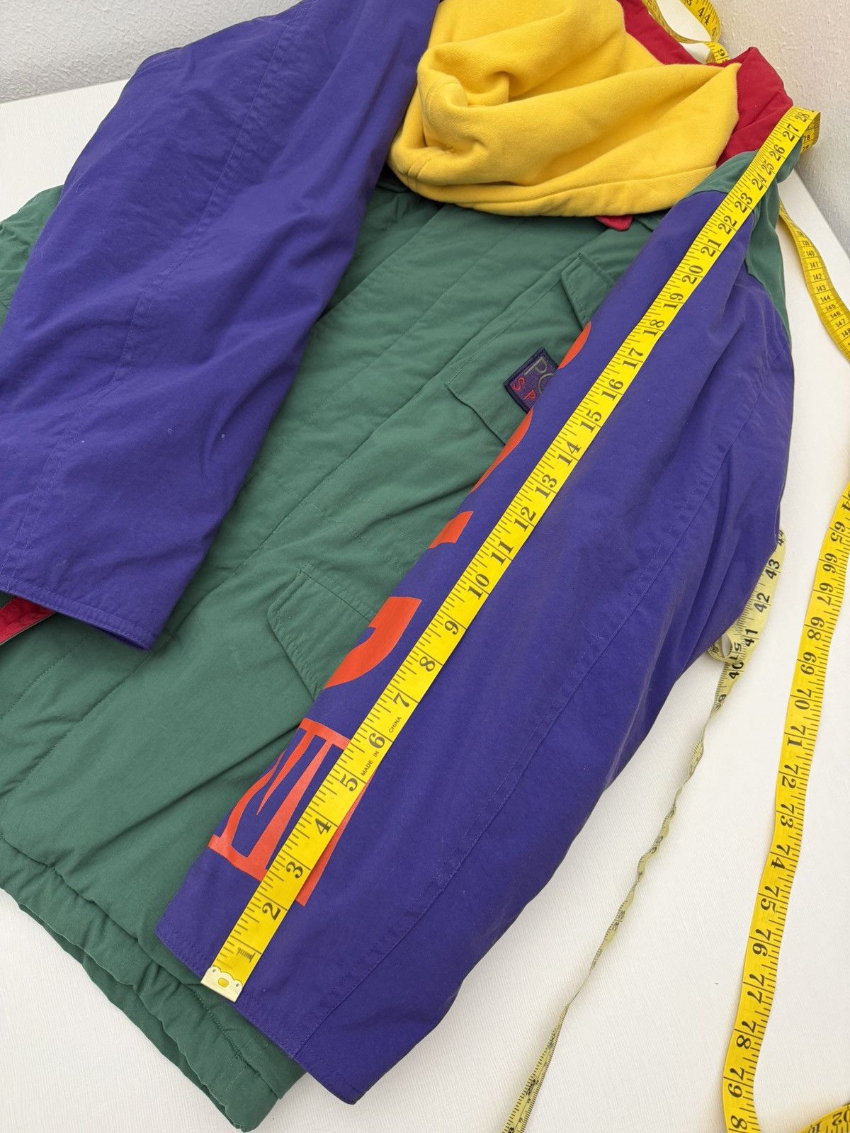 Polo Ralph Lauren VTG 90s Polo Ralph Lauren Snow Beach Polo Sport Cold Wave Size US XL / EU 56 / 4 - 13 Thumbnail