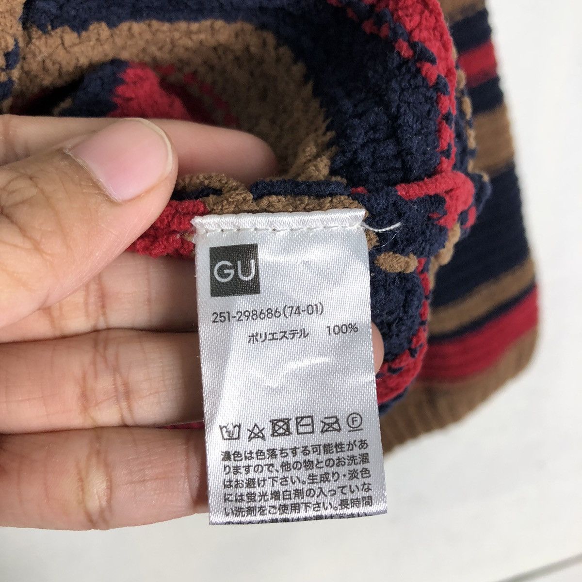 Japanese Brand 🔥Vintage Cropped Knit Sweatshirt GU Japan Issey Miyake Size US S / EU 44-46 / 1 - 13 Thumbnail